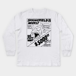 Springfield Weekly Kids Long Sleeve T-Shirt